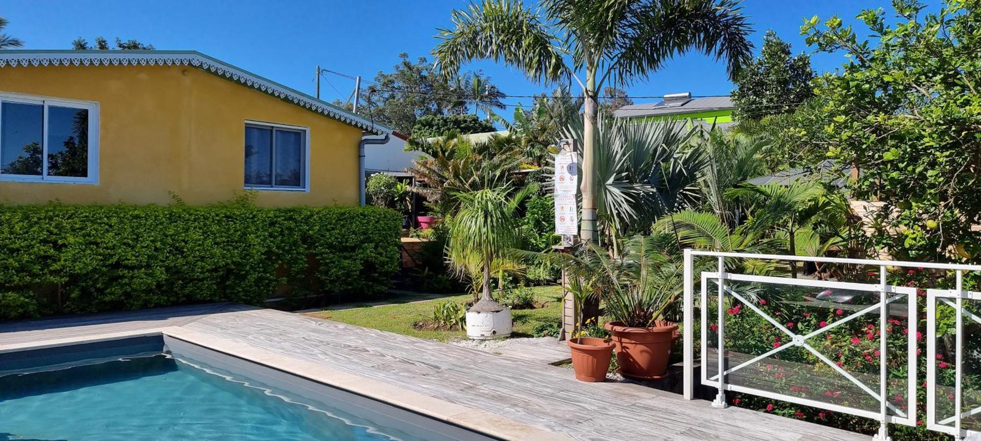 Le Palmier De La Paix Bed and Breakfast Le Tampon Εξωτερικό φωτογραφία